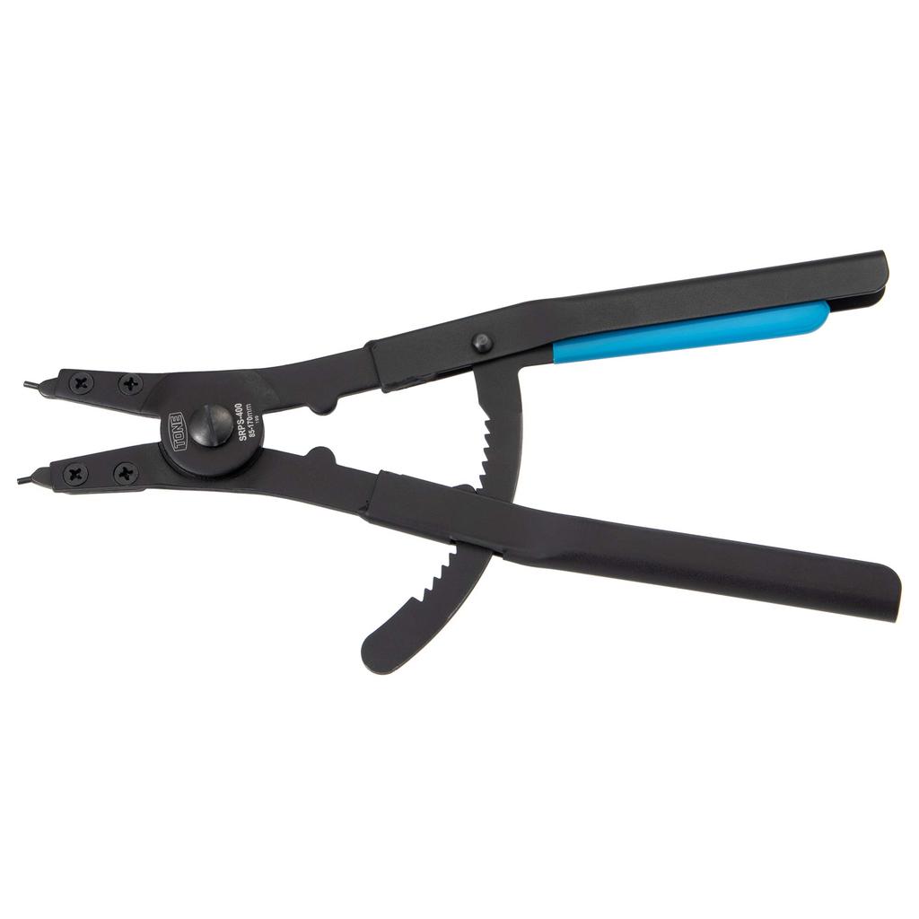 TONE Snap Ring Pliers Blue (Straight Type/For Shaft) SRPS-400 85-170mm