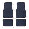 Universal Size Car Floor Mats for Dacia Duster Sandero Renault Clio Fiat Panda Lancia Ypsilon Seat Arona Cors Car Accessories