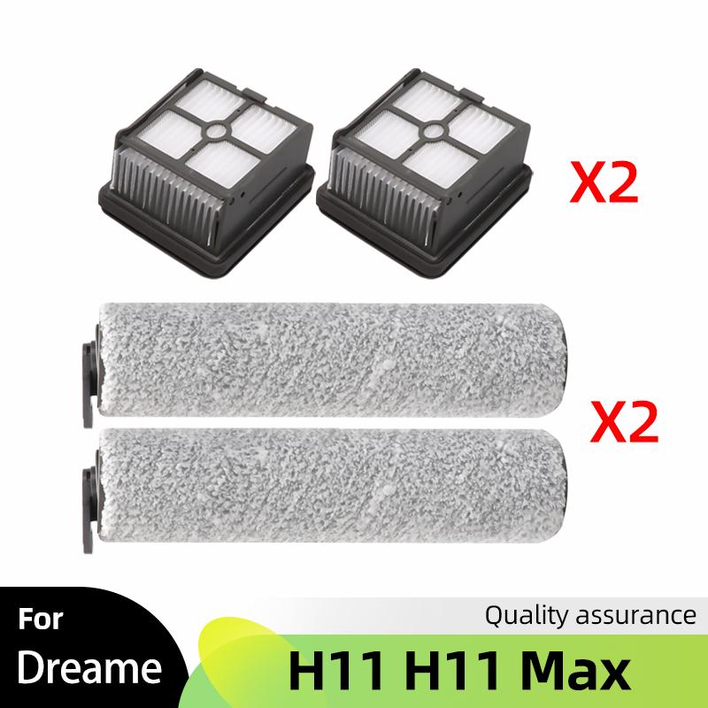 Roller Main Soft Brush Hepa Filter For Dreame H11 MAX Electric Floor Household Wireless Vacuum Cleaner Accessories