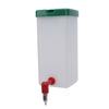 Automatic Bird Waterer High Capacity Adjustable Water Flow Parrot Parakeet Water Feeder for Cage