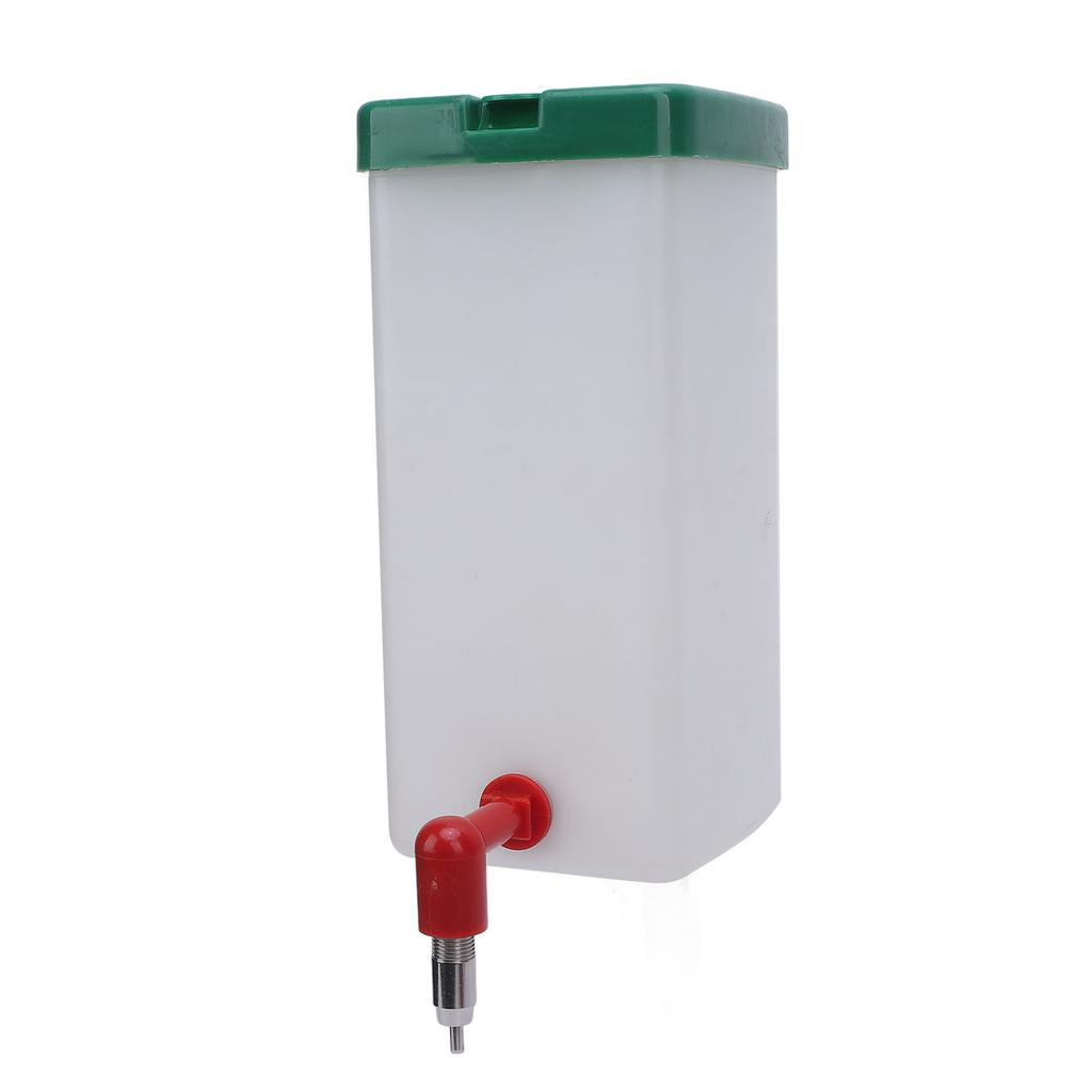 Automatic Bird Waterer High Capacity Adjustable Water Flow Parrot Parakeet Water Feeder for Cage