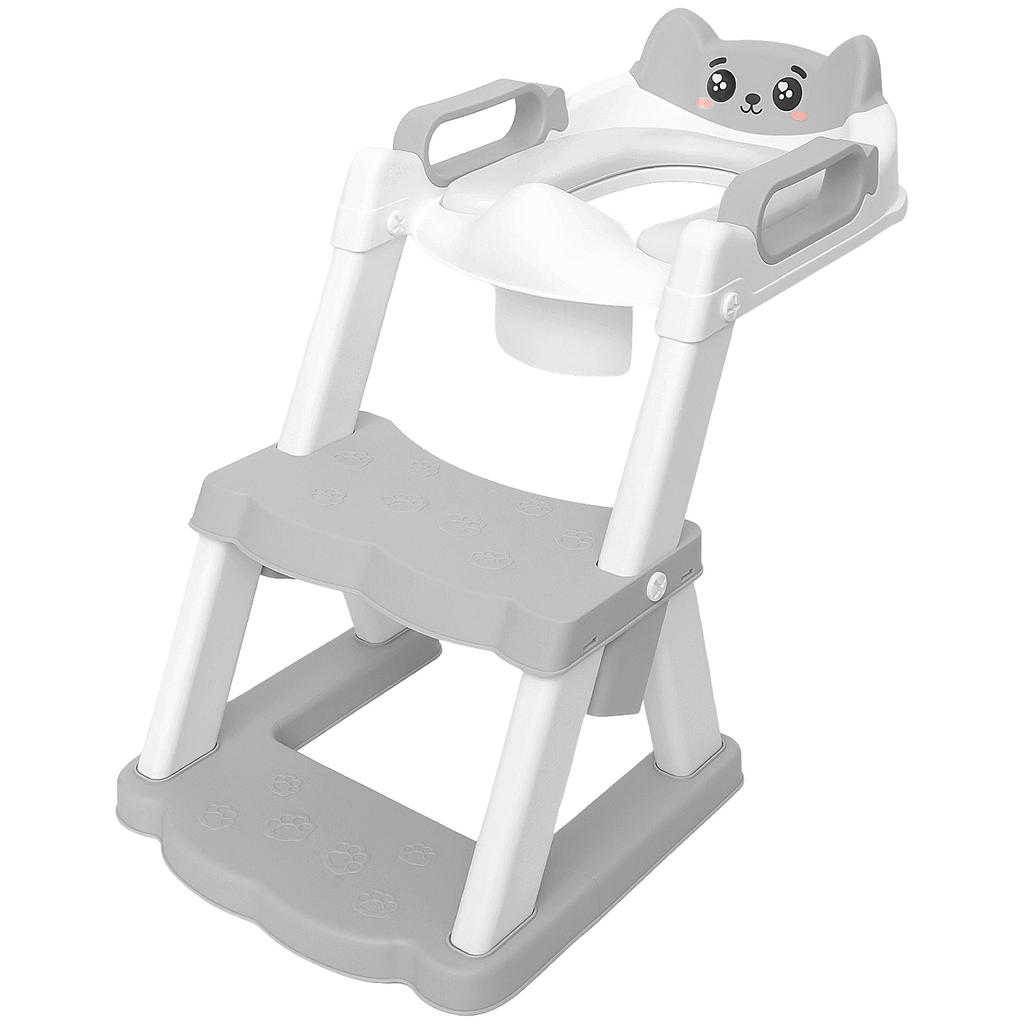 New Foldable Children's Toilet Seat Portable Baby Potty Training Toilet Cushion Toddler Auxiliary Pot Step Stool Urinal