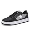 Legitimate Leather Round Foot Men Cheap Original Shoes Casual All For Tourism Spring Autumn Sneakers Sports Fitness Tenid