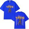 Miss Tate McRae Possessive Journey 2025 New T-shirt Men's Harajuku O-neck short-sleeved T-shirt Cotton casual T-shirt