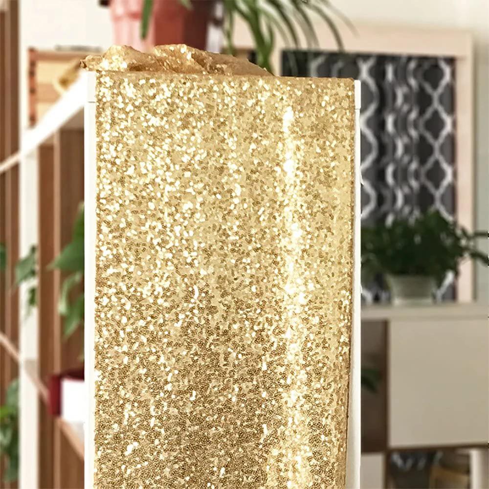 Runtowo Sparkly Sequin Table Runners for Wedding Decoration Glitter Table Runners Birthday Baby Shower Party Decor