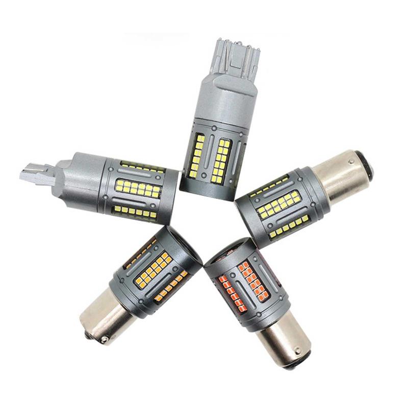2Pcs Automotive Headlamp Indicator Light LED Bulb 84SMD 6000K Car Fog Light Bulb Automotive Light Bulbs