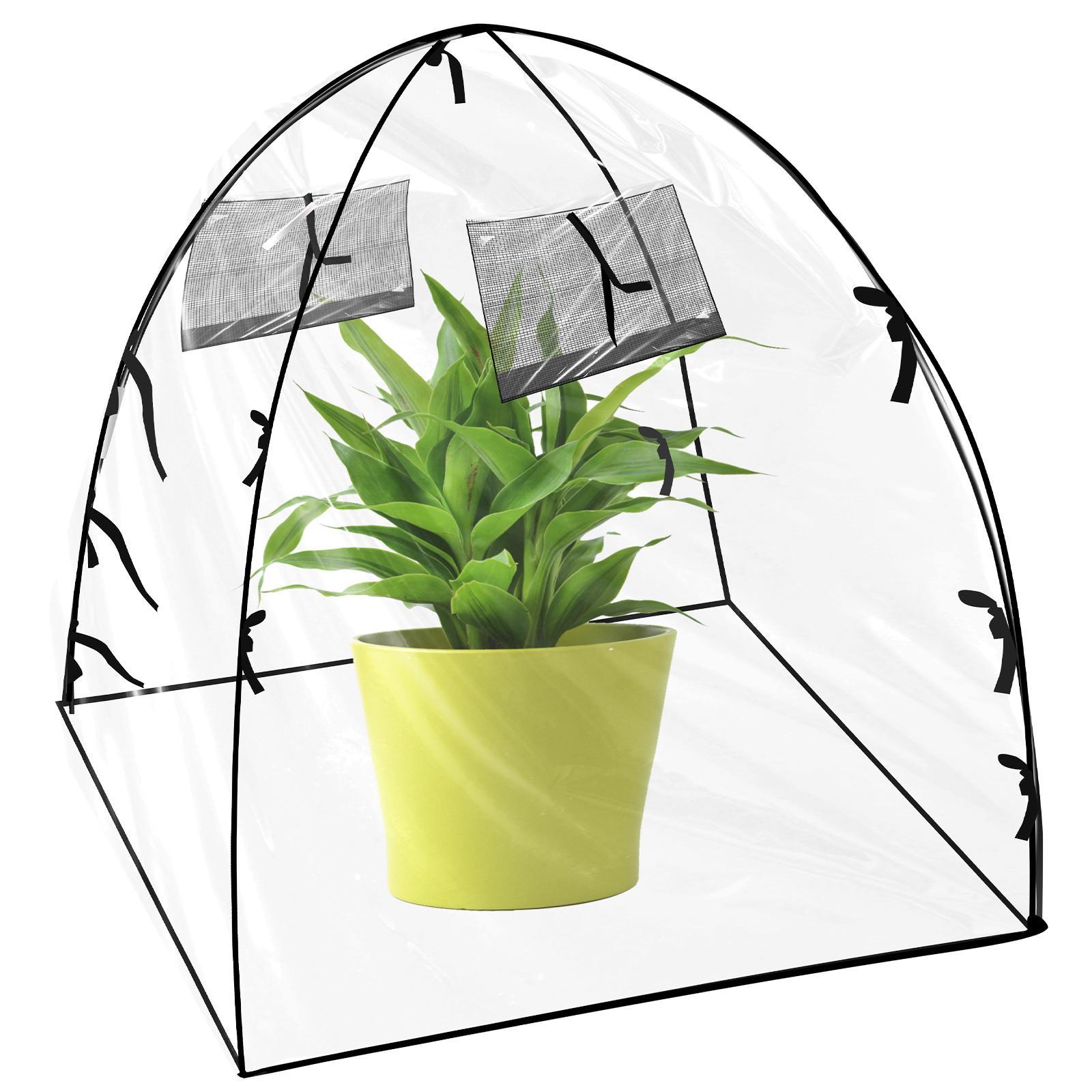 

Greenhouse for Indoor Outdoor Transparent Foldable Plant Greenhouse Large Space Heat Preservation Waterproof Flowers Greenhouse