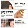 1pc Large Hair Round Brush with Wooden Handle - Professional Barber Brush for Hair Styling, Salon Tool for Salon and Home Use