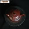 220ml Antique Yixing Purple Clay Teapots Artists Handmade Level Pot Raw Ore Dragon's Blood Sand Kettle Zisha Tea Set Supplies