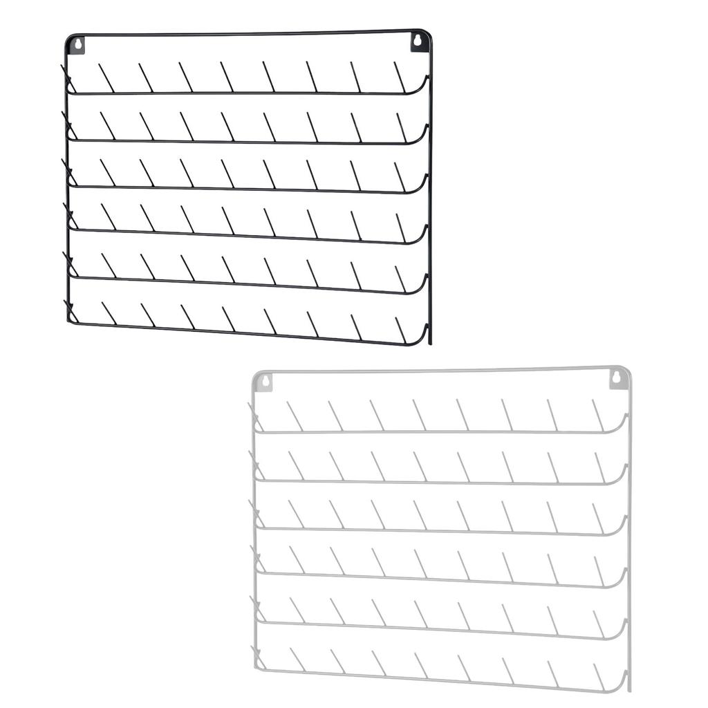 Practical Spool Roll Thread Rack Wall Shelf Thread Cone Holder for Crochet and Embroidery Machine Use