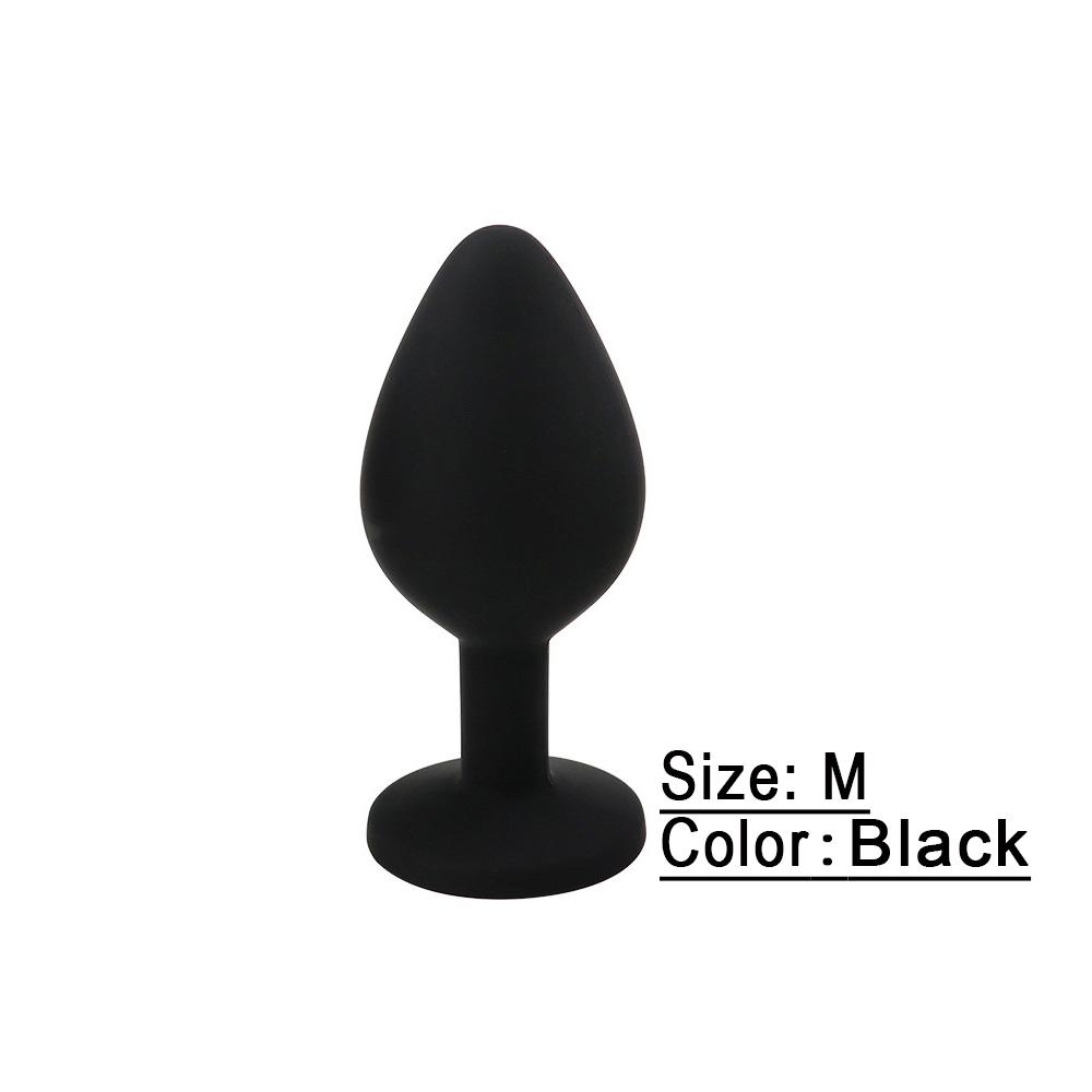 New Silicone Butt Plug Anal Plug Unisex Sex Stopper 3 Different Size Adult Toys for Men/Women Anal Trainer for