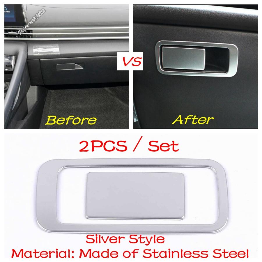 Accessories For Hyundai Elantra Avante CN7   Seat Adjustable Knob Button / Head Light Fog Lamp Switch Panel Cover Trim