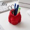 Multipurpose Desk Storage Cup 3D Printed Hoodie Pen Holder, Women Hooded Sweatshirt Pencil Desktop Stationery Holder Container, Organizer Box for Home