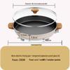 Neuer extra großer elektrischer Crêpe-Maker & Multifunktions-Pfannkuchenpfanne für Knödel