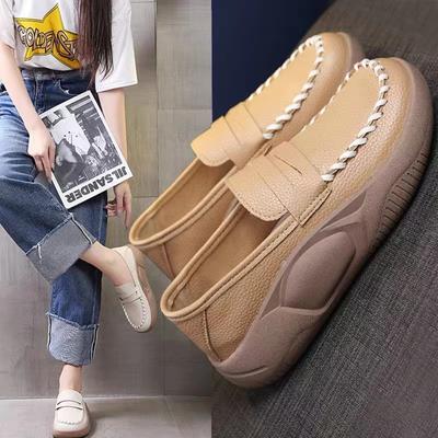 Mode Feestschoenen Lente Zomer Dames Ronde Platform Platte Schoenen Damesschoenen