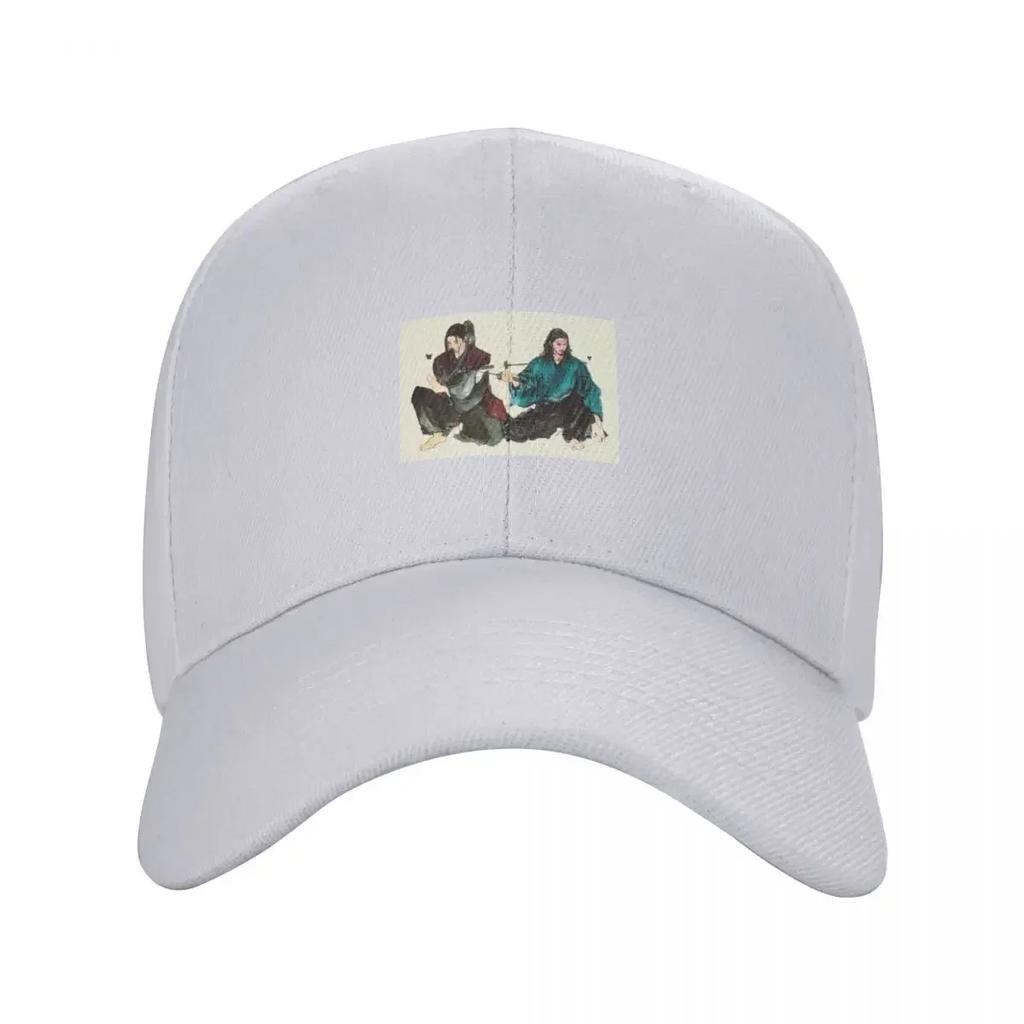 Inoue Takehiko Vagabond Manga Musashi Miyamoto Vs Sasaki Kojiro Classic Baseball Cap Tea Hat Luxury Hat Women's Hats 2024 Men's