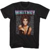Whitney Houston Whitney Každá žena Vrstvené Černé Unisex Tričko pro Dospělé