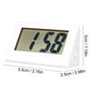 Battery Digital Clock Small Electric Alarm Desk Clock LED Display Small Electric Clocks for Kitchen Classroom Bedroom Battery