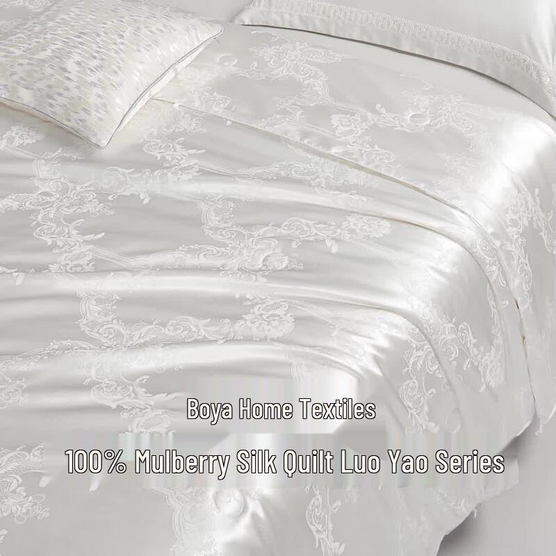 BEYOND Luofei White Tussah Silk Quilt