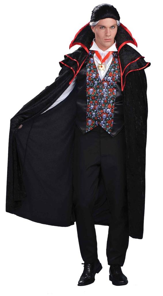 Baron Von Blood Vampire Costume for Adult Men