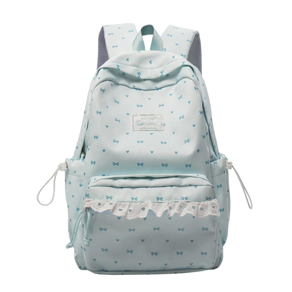 Schoolbag New College Style School Bag Lightweight and Cute Junior High School Backpack Casual Female College Student Commuter Backpack