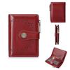 Baellerry Women Fashion Short Wallets Artificial Leather Hasp Bifold Wallet Card Holder Purse