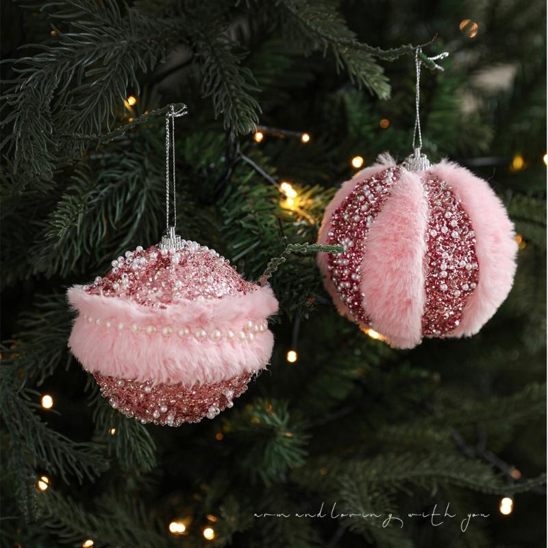 Tragbarer Schaumstoff Floraler Weihnachtsschmuck mit Aufhängeseil DIY Feiertags-Heimpartys Dekorationszubehör