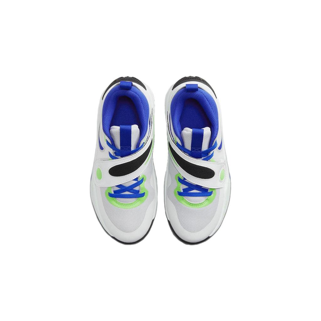 Nike Team Hustle D 11 Green Strike Racer Blue GS DV8996-101