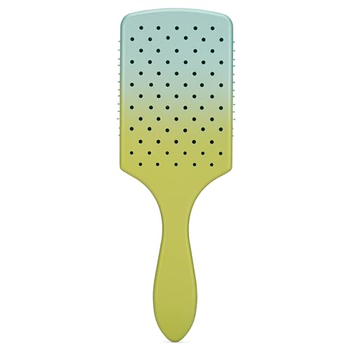 WetBrush Paddle Detangler, Feel Good Ombre, Green/Blue, 1 Brush