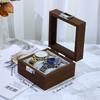 Delesys New Walnut Wood Creative Watch Box Chinese Style Retro Wood Watch Display Box Large Capacity Beautiful Watch Box