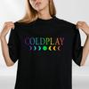 Coldplay Music Of The Spheres T-Shirt 2025 World Tour Concert Tee Unisex Tops UK