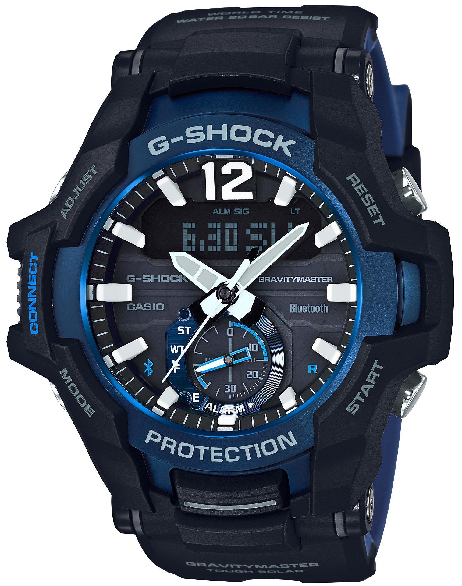 

Casio GRAVITYMASTER Bluetooth Solar Watch G-Shock GR-B100-1A2JF Men s чорний