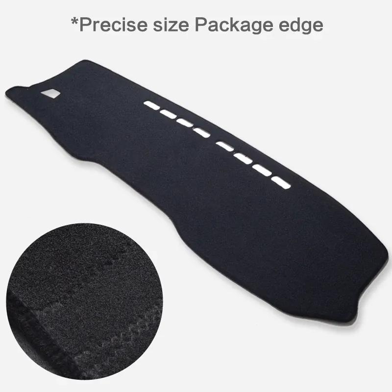 Dashboard Pad Cover for Toyota Hilux SR5 4x4 REVO Hi-Rider 8th Gen AN120 AN130 2015- Dash Mat Dashmat Car Accessories Carpet