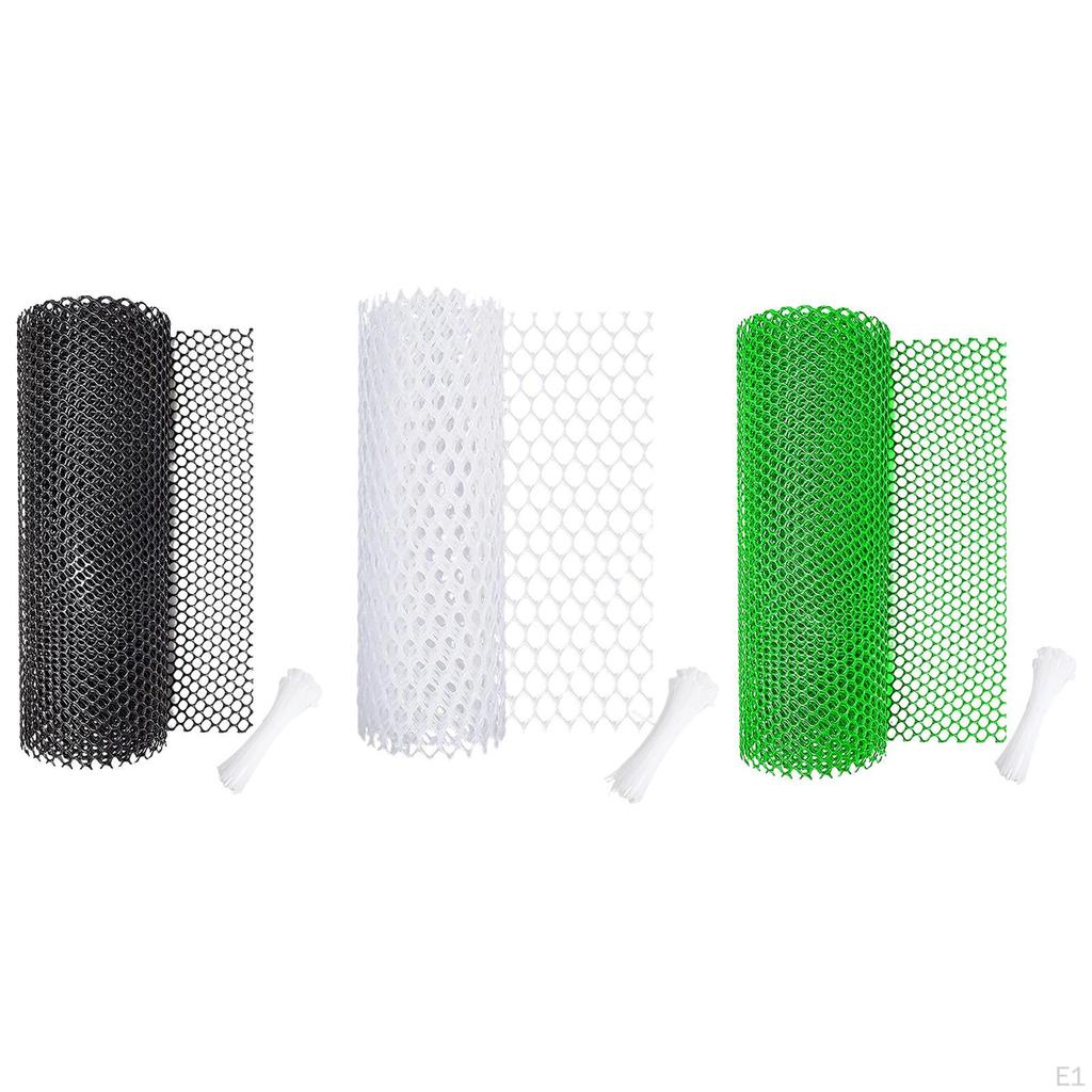 Chicken Decor Fencing Barrier Net Floral Netting Hexagonal DIY Project Reusable for Home