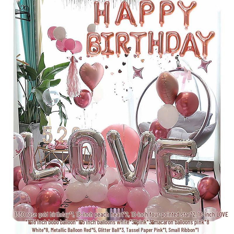 Geburtstagsdeko Ballon-Set für Kinder - Themen-Hintergrund mit Folienballons