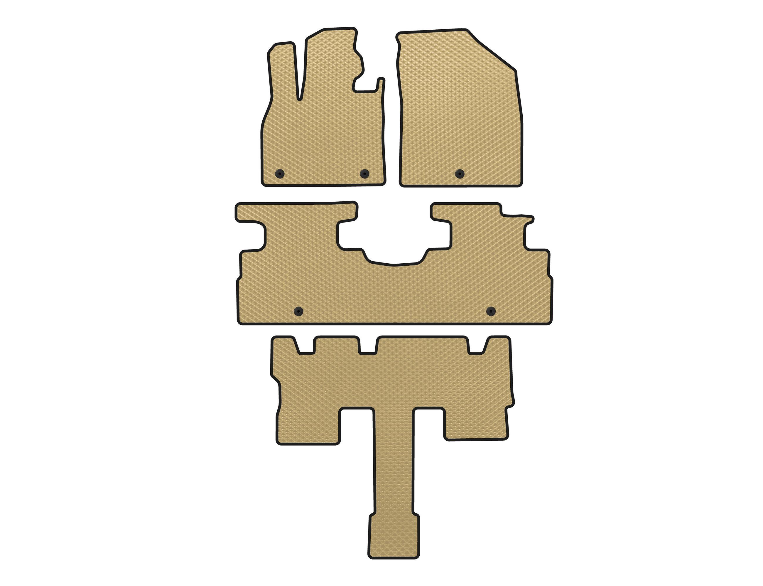 

EVA mats (3 rows, 7-seater, Beige) for Hyundai Palisade