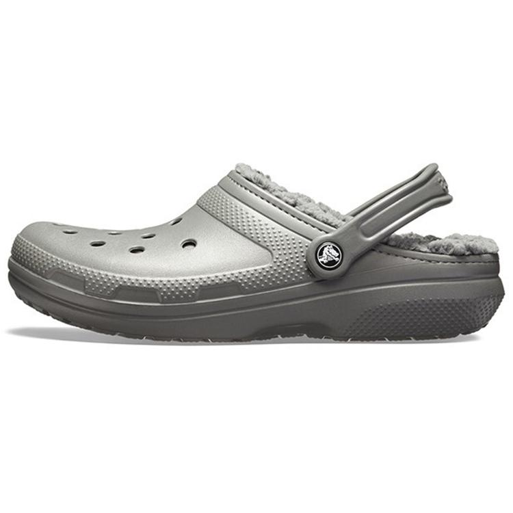 

Crocs Lightweight Wear Resistant Sports Unisex Gray Sandals Gray 203591-0EX 43-44
