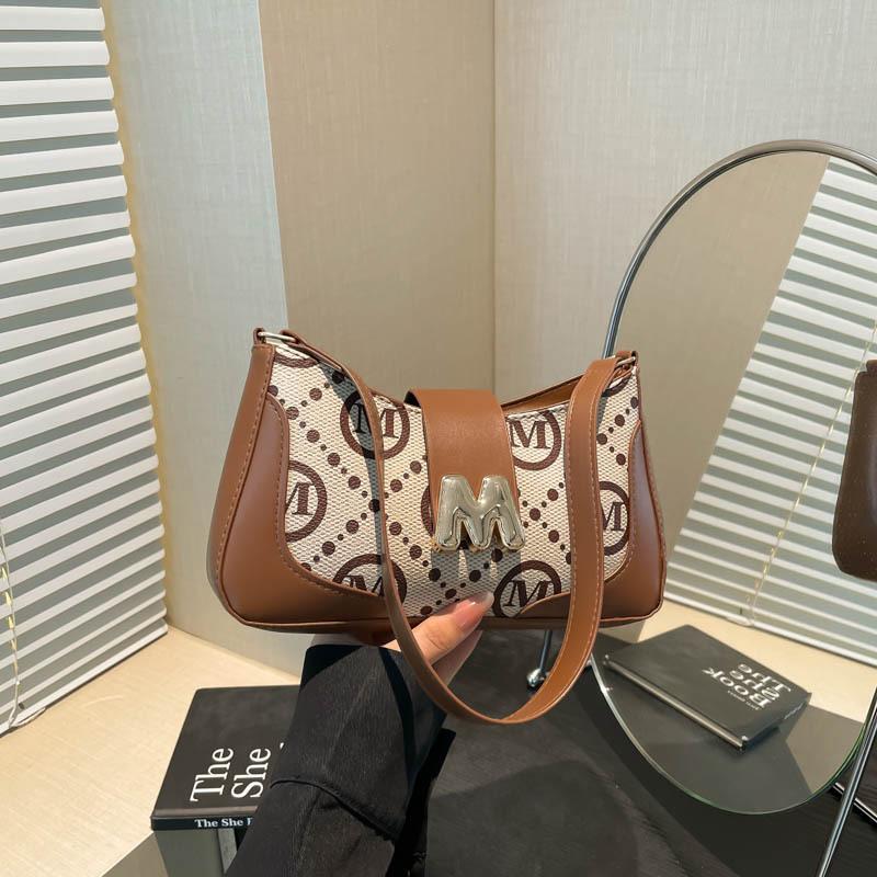 Autumn New Retro Simple Fashion Armpit Bag Niche Design Casual Personality Women Texture Shoulder Bag
