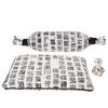 3pcs Wormwood Waist Hot Compress Bag Set Washable Reusable Body Relax Eye Area Massage Hot Compress