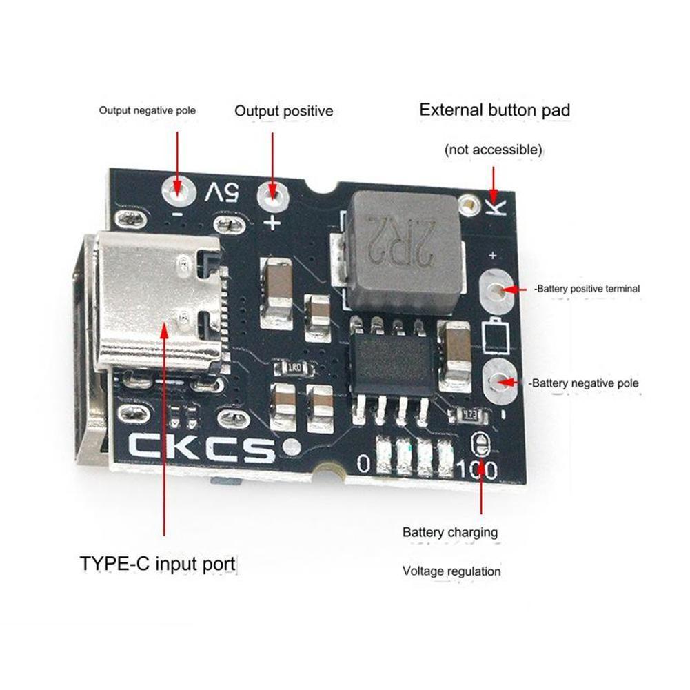 Charge And Discharge Integrated Module Boost Conversion Efficiency