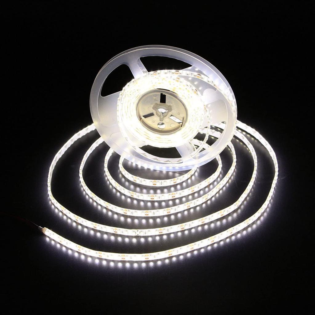 Winder LED Tape White Base 5m 600 SMD Front Light