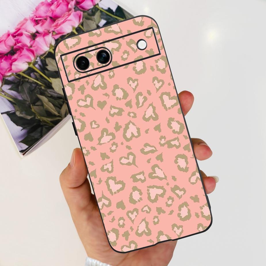 Für Google Pixel 8A Hülle Stilvolle Bemalte Abdeckung Weiche TPU Stoßfeste Handyhülle Für Google Pixel 8 Pro Pixel8A Fundas Coque Bumper