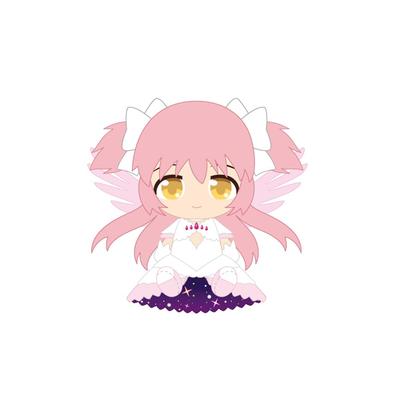 Puella Magi Madoka Magica the Rebellion Ultimate Madoka Chibi Plyšová hračka z 2. dílu filmu,