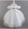 Girls' One-Shoulder Luxury Tulle Princess Formal Dress with Train