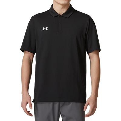 Sports Casual Quick-Dry Short Sleeve Polo Shirt Men Tops Black 24500503-001