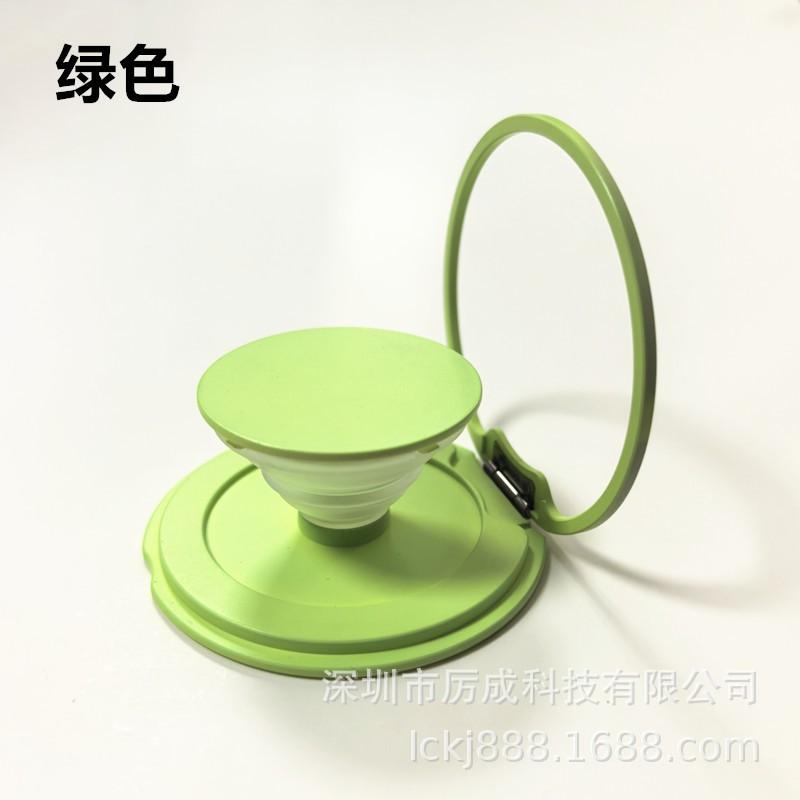Magnetic Ring Phone Holder Foldable Retractable Grip Stand Universal Desktop Mobile Support