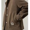 Herren Casual Revers Leichte Jacke – Verdickter Amerikanischer Stil für Frühling und Herbst