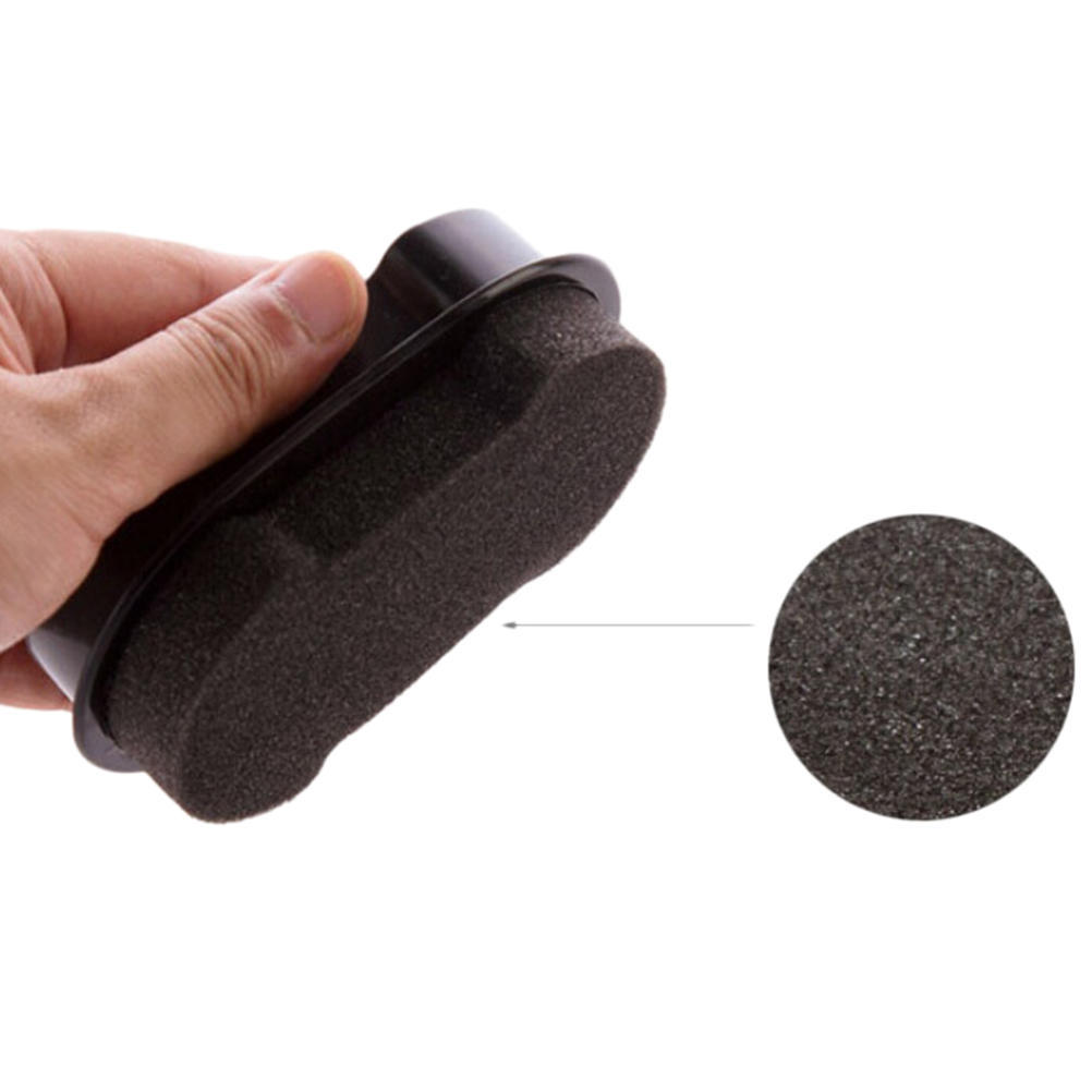 Quick Shine Shoes Shine Sponge Brush Polish Dust Cleaner Cleaning Tool