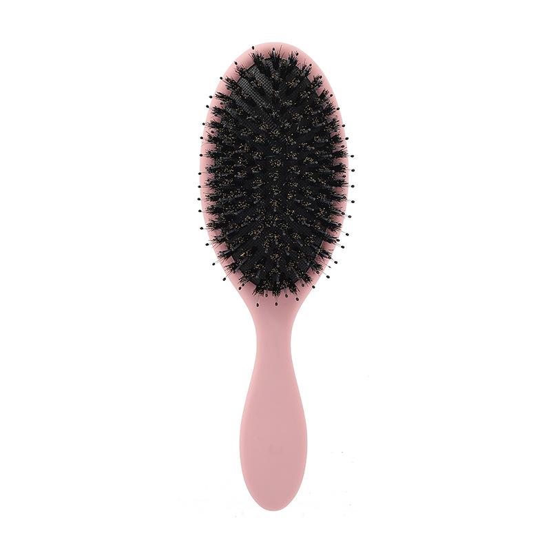 Hair Comb Bristle Wet Dry Detangling Hair Products Soft Cushion ABS Hairbrush