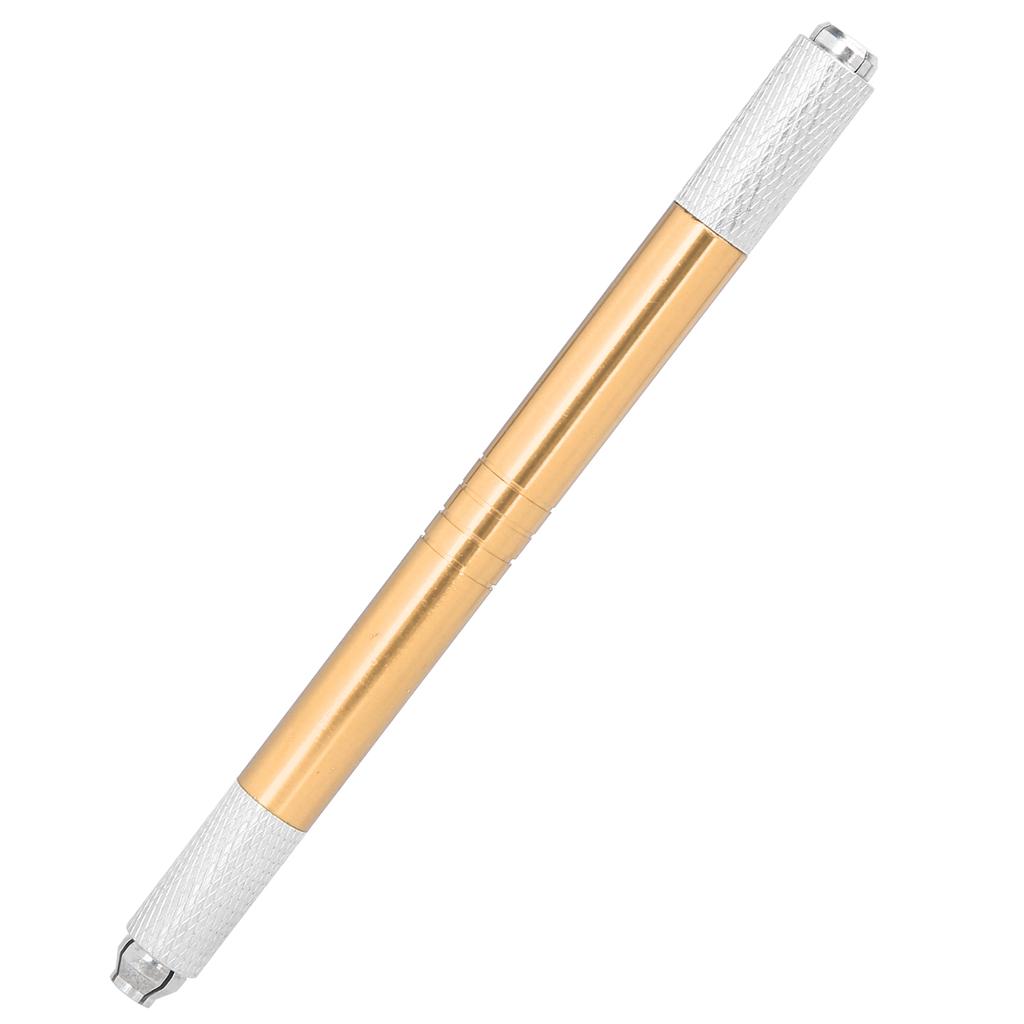 Professional Makeup Microblading Tattoo Pen Manual Eyebrow Lip Tattoo Pen AccessoryGold